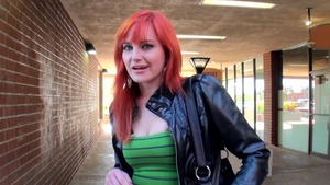 StreetBlowjobs: Bald Phoenix Askani pussy eating XXX