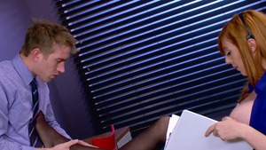 Big Tits at Work: Lauren Phillips and Danny D sex video