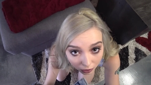 KinkyFamily - Shaved Lexi Lore doggy fucking swallow