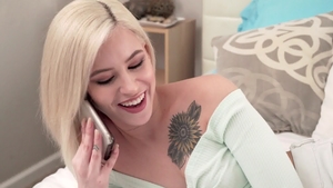 Step Siblings Caught: Girl Kiara Cole POV throat fucking