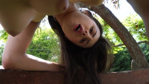 Nubiles: Pussy fucking outdoors shaved european Lina Lux