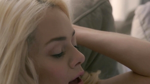 The Lesbian Experience: Elsa Jean is a tiny tits blonde haired