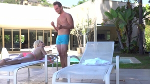 SpyFam - Oiled loud sex escorted by Elsa Jean