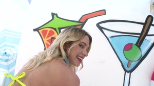 Swallowed.com: Sloppy facefuck together with Khloe Kapri