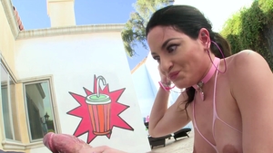 Swallowed - Kissa Sins cumshot