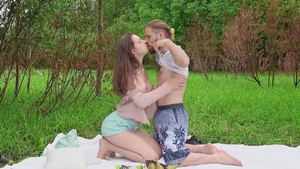 X-Angels - Dirty couple sucking dick in the bed