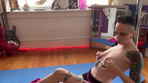 Alt Erotic - Solo Vex Voltage masturbating