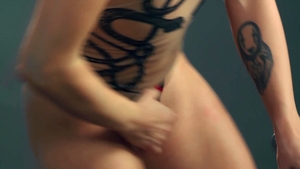 DEEPER.com: Blonde babe Naomi Swann deepthroat scene