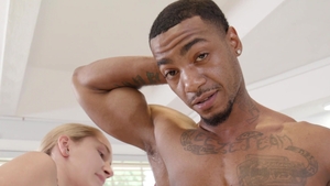 See Him Fuck - Teen chick Natalie Porkman riding BBC in shower