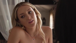 Romance: Real sex together with brunette Charlotte Sins next to Alina Lopez