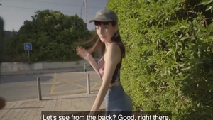 Public Agent - Booty Caomei blowjob cowgirl fuck