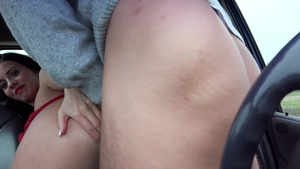 Stranded Teens: Vicky Love gets plowed in a car