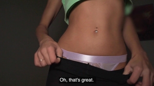 PublicAgent.com - Amateur Megane Lopez cum in her pussy