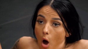 Hot & Mean: Slut Aubrey Black spanking XXX video