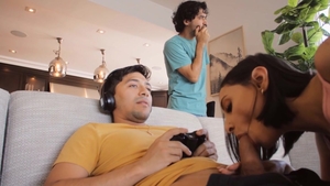 Brazzers Exxtra: Loves big black cock Max Fills in the kitchen