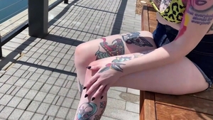 BJ Raw: Natural licking balls and throat fucking