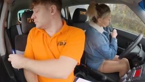 blonde Wife Bad Driver Great bang