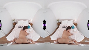 TmwVRNet.com - Pretty girlfriend really enjoys hard nailining