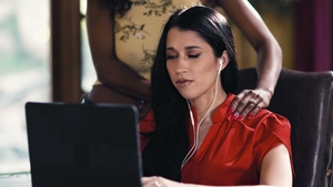 All Girl Massage: Interruptions at Work